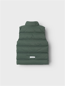 NAME IT Puffer Vest Mellow Deep Forest